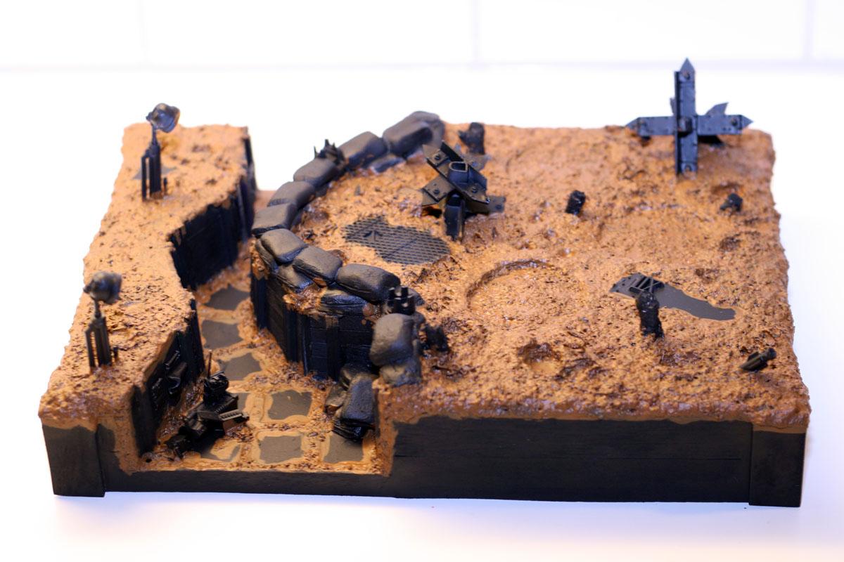 WIP Krieg death rider diorama