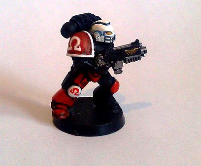 Marine from the side