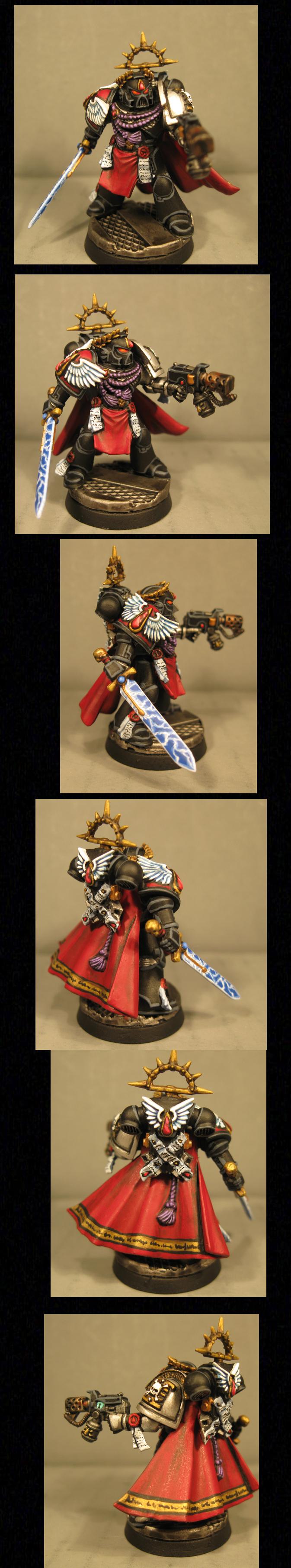 Blood Angels, Death Watch, Flamer, Pro Painted, Warhammer 40,000
