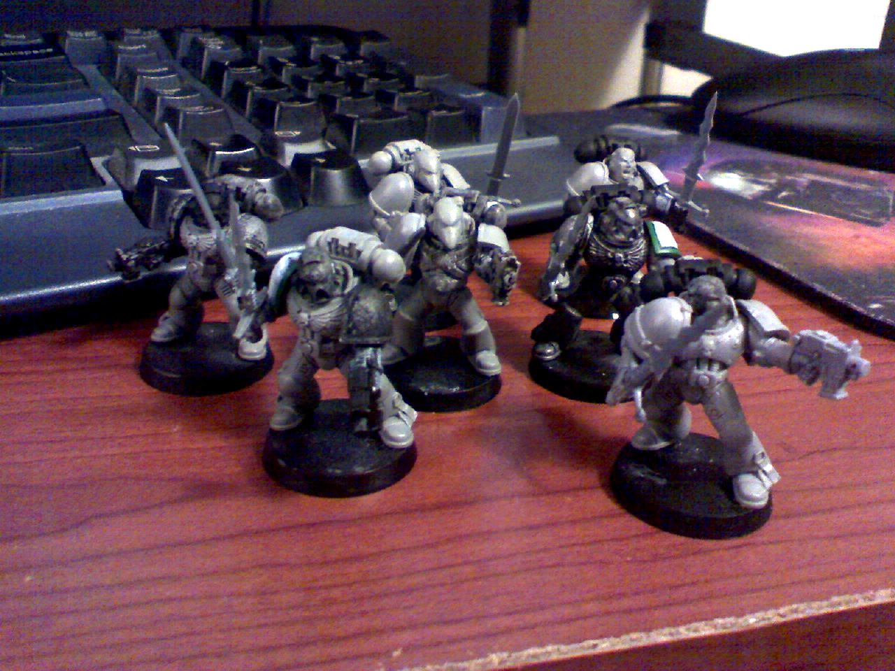 Assault Squad, Conversion, Greatsword, Space Marines, Storm Warden, Warhammer 40,000