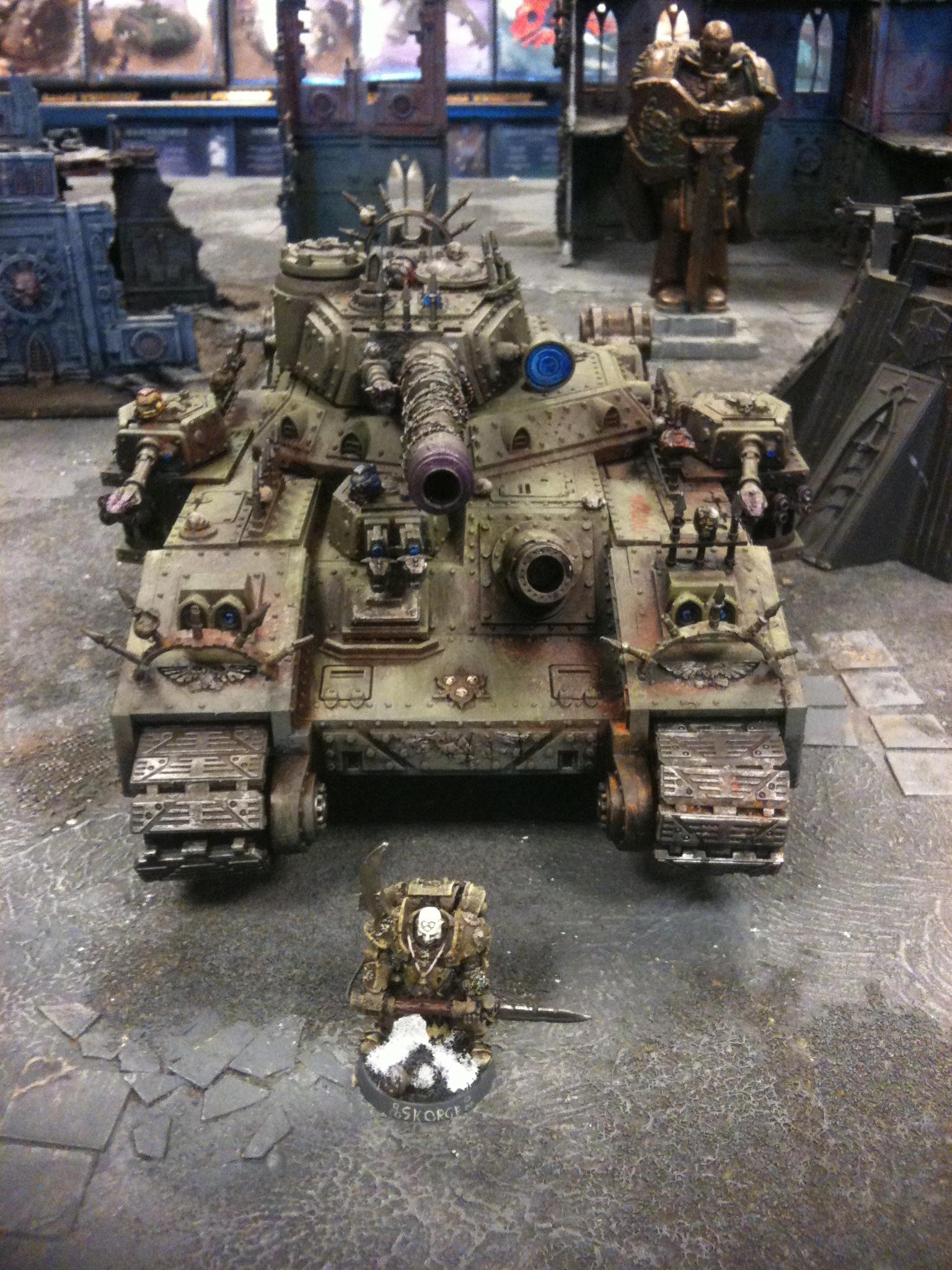 Apocalypse, Baneblade, Chaos, Chaos Lord, Chaos Space Marines, Gree, Imperial Guard, Lord, Nurgle, Renegade, Rotten, Space Marines, Tank, Vehicle