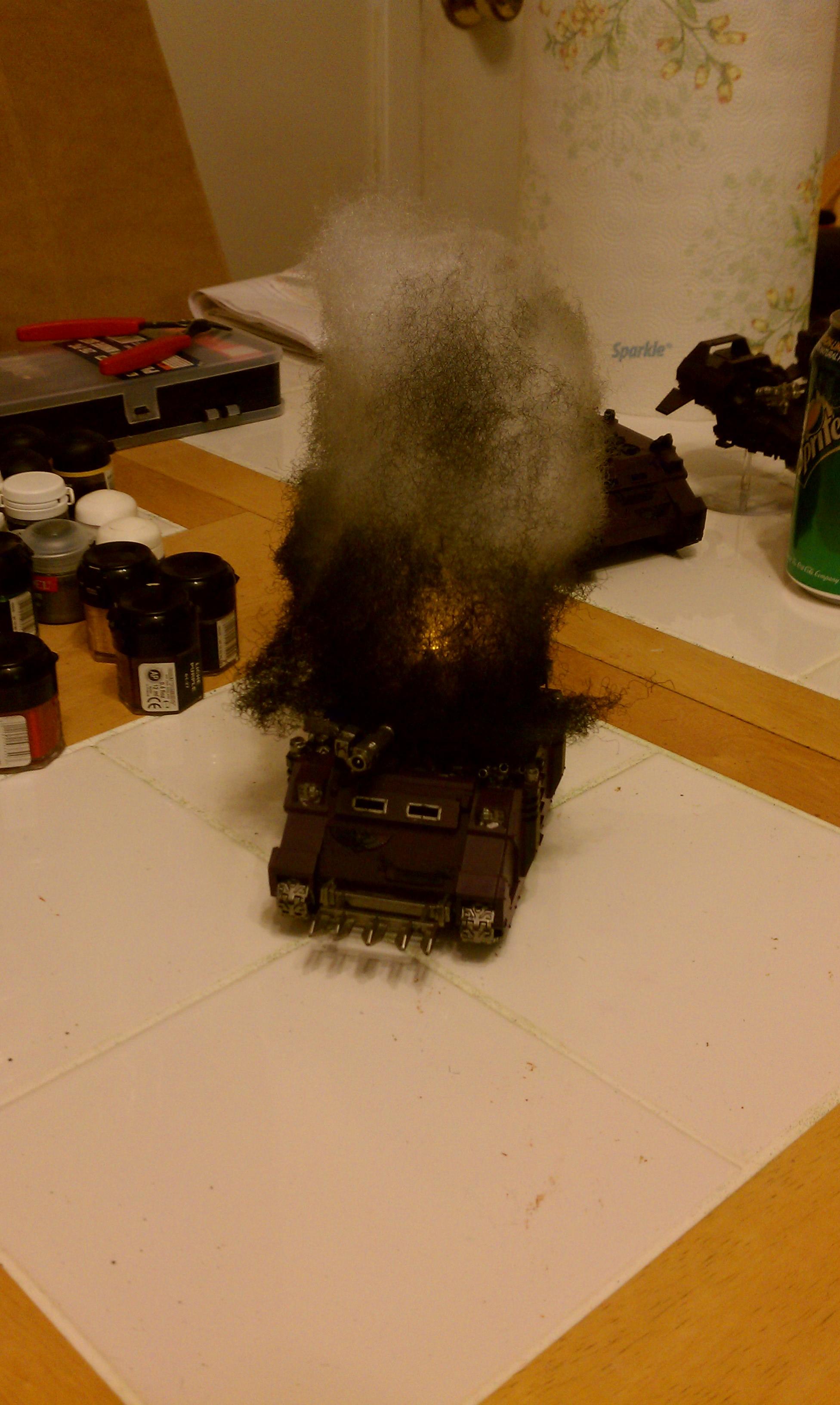 Counter, Destruction, Marker, Smoke, Wreck