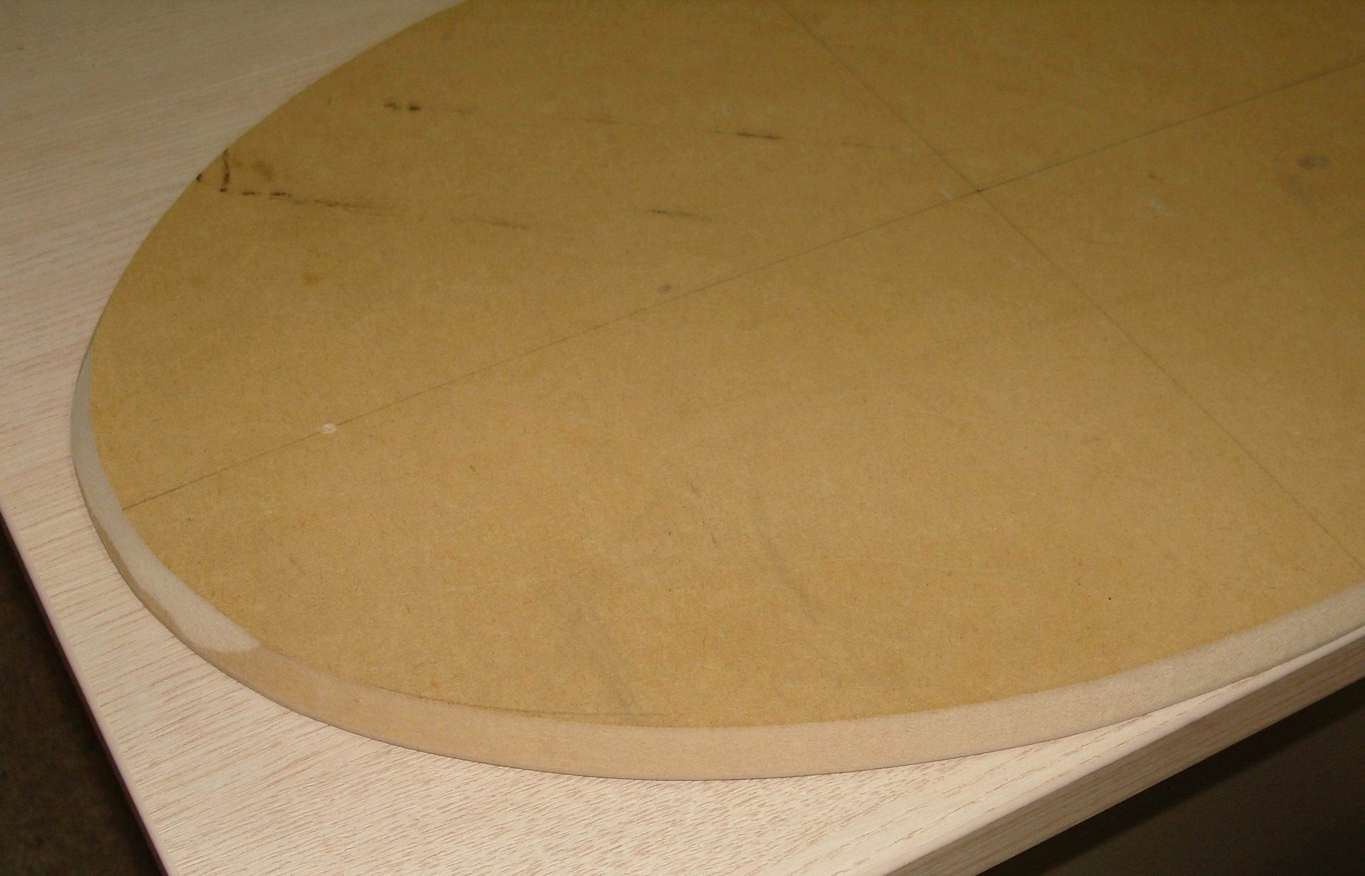 beveled base