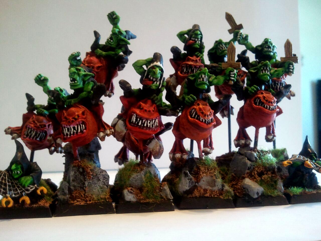 Base, Cool, Finished, Squig Hoppers