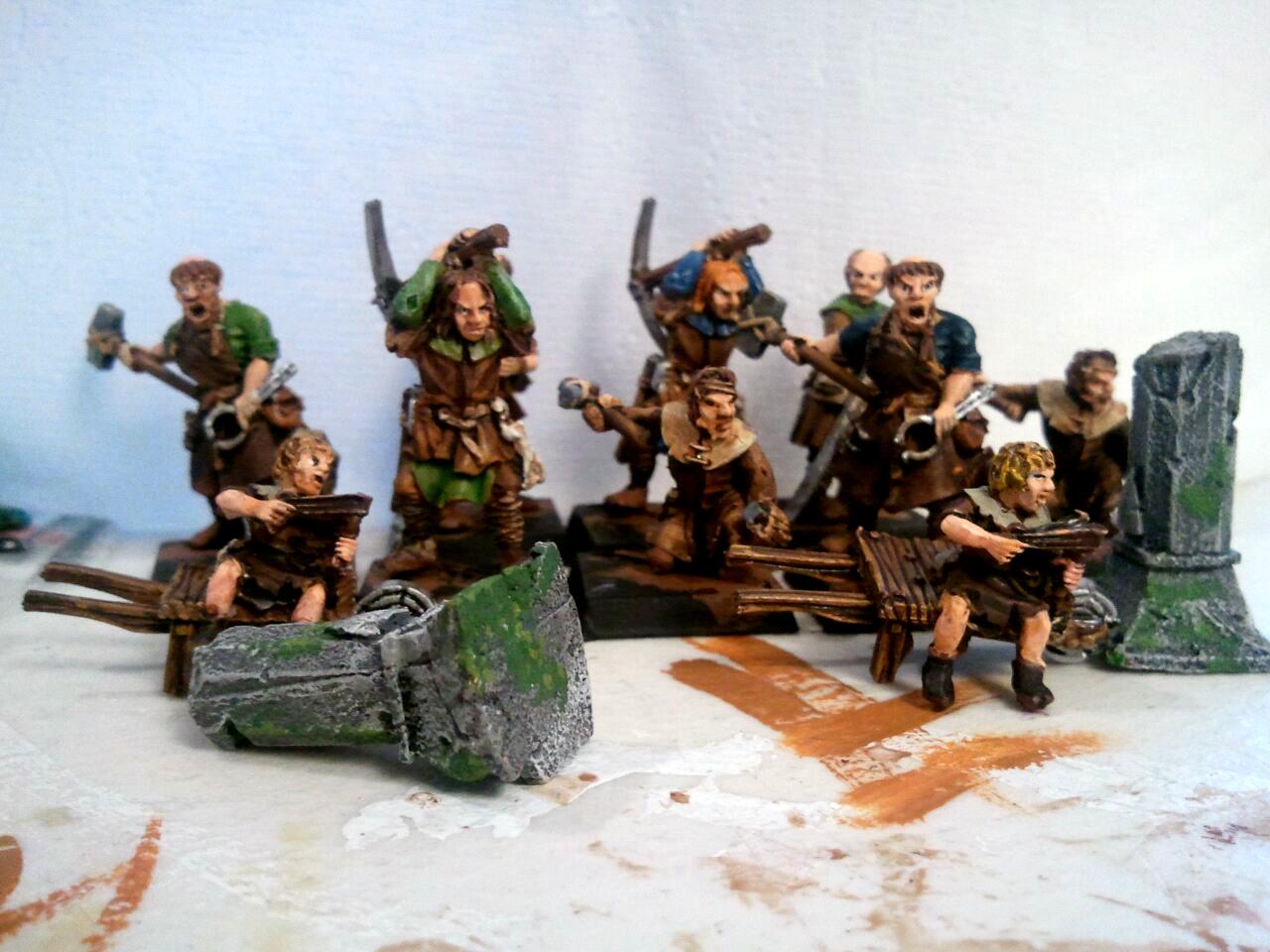 Bretonnians, Finished, Painted