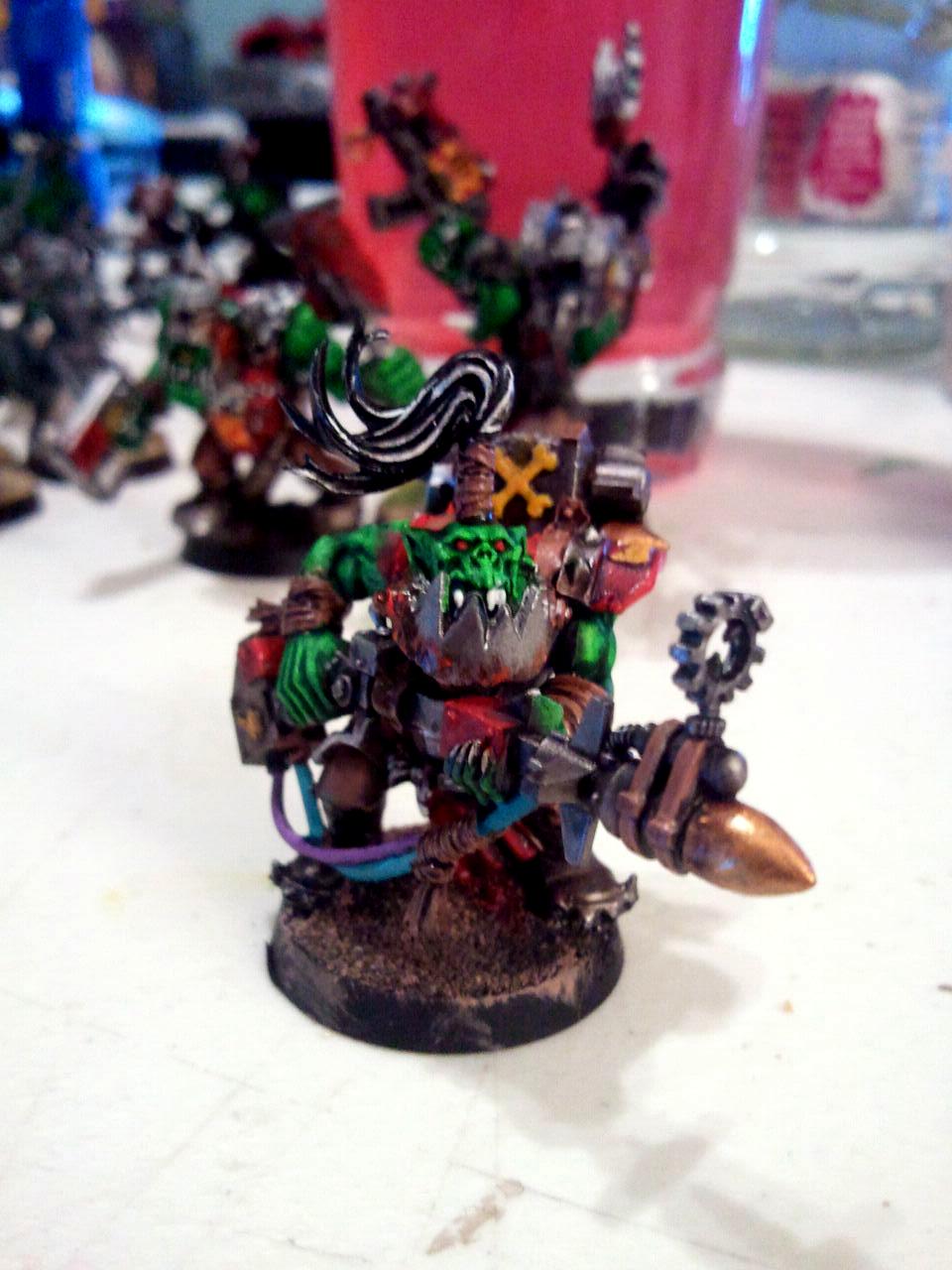 Finished, Orks, Painted, Rocket Launcher
