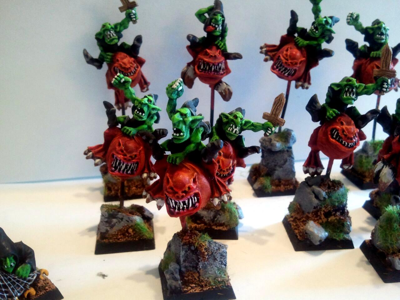 Based, Cool, Finished, Painted, Squig Hoppers, Squigs