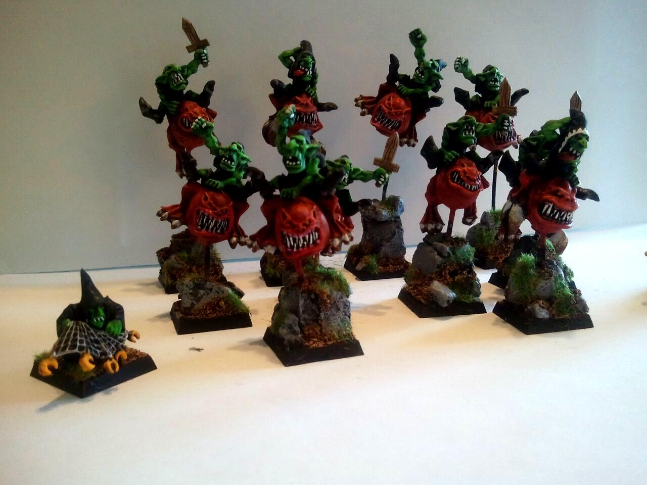 Based, Cool, Finished, Hoppers, Painted, Squig Hoppers, Squigs