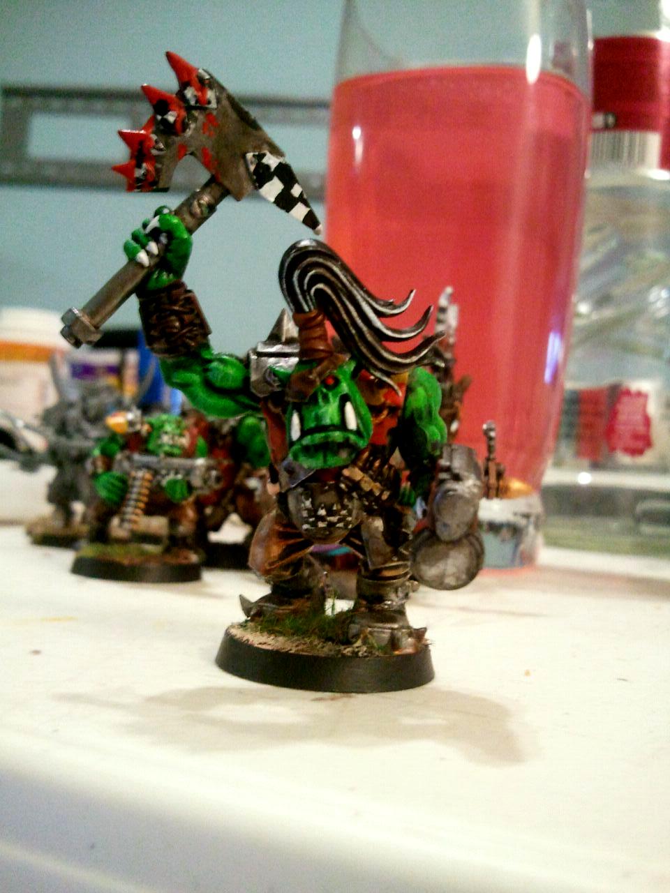 Based, Orks, Painted