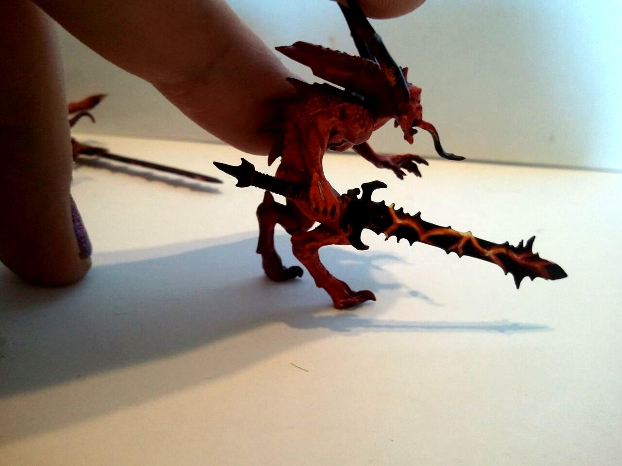 Bloodletters, Chaos, Daemons, Khorne, Sword