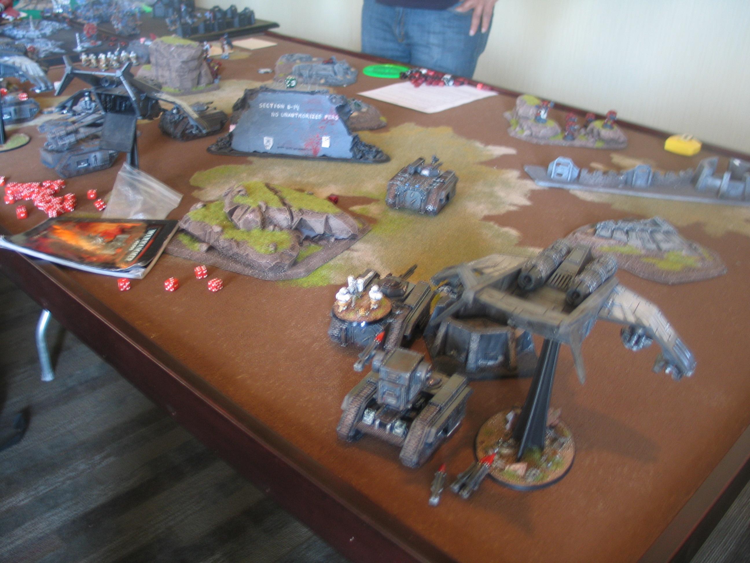 Colonial Gt 2011, Warhammer 40,000