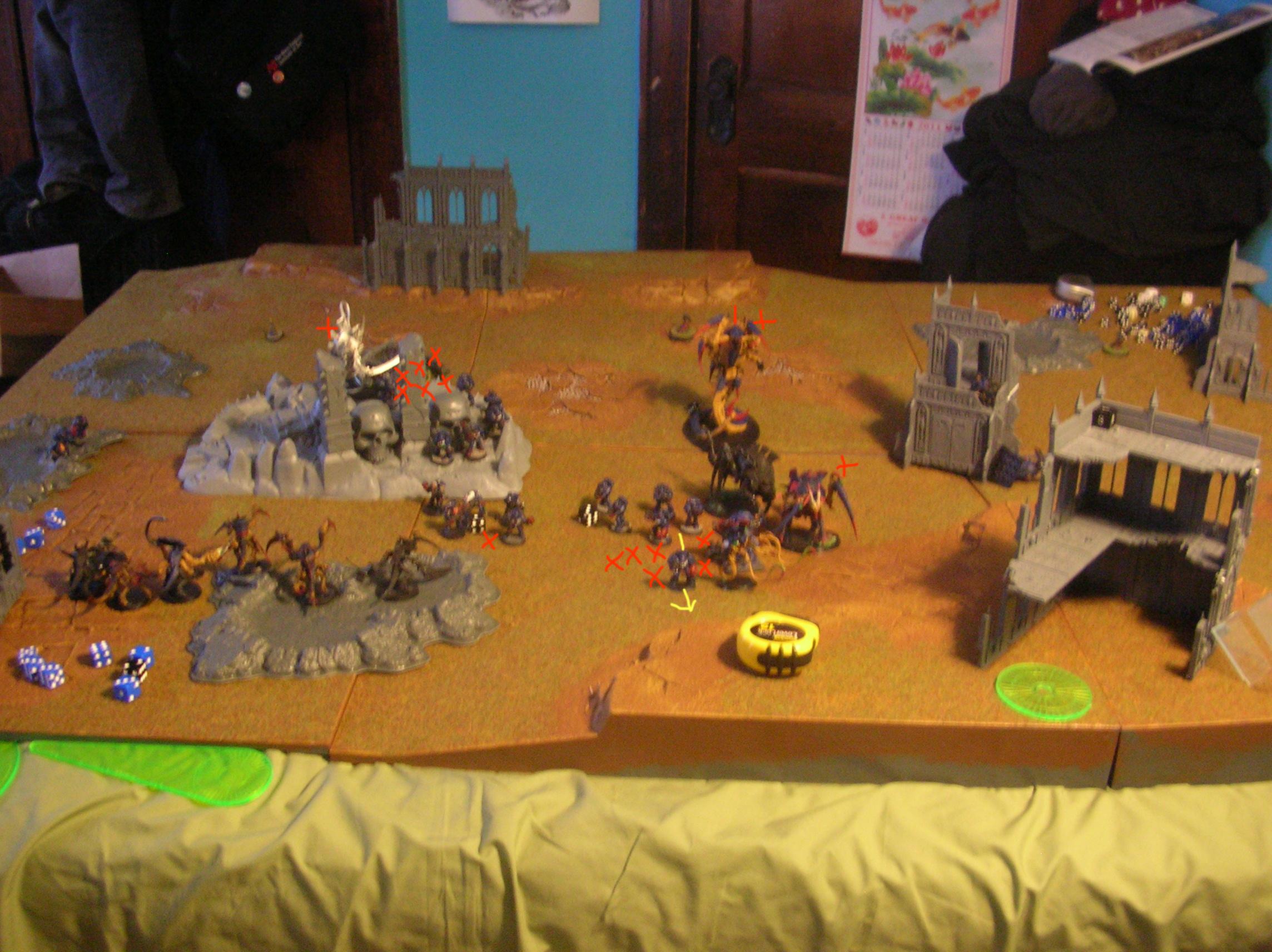 2nd Edition, Crimson Fist, Realm Of Battle, Rogue Trader, Space Marines, Tyranids