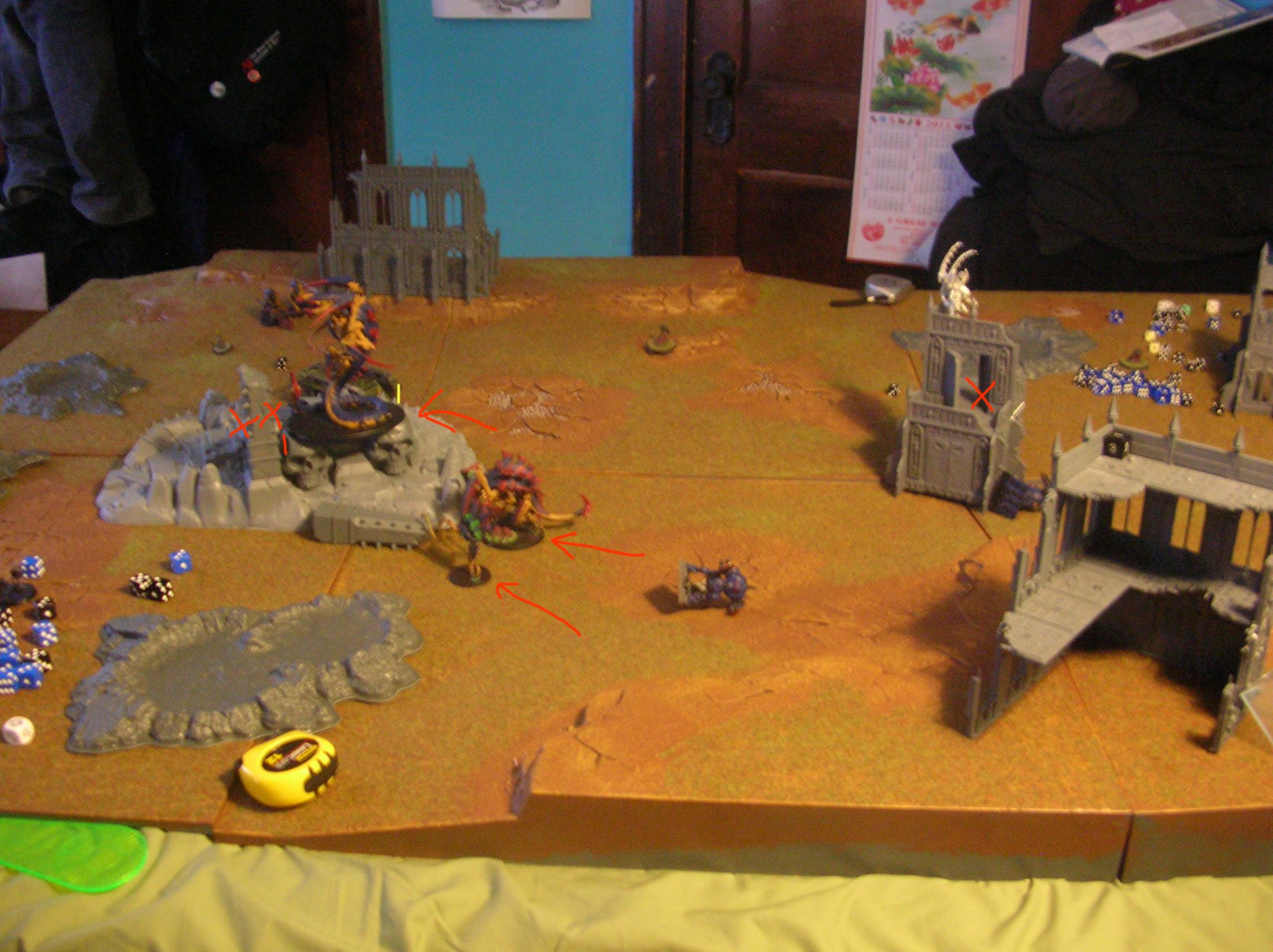 2nd Edition, Crimson Fist, Realm Of Battle, Rogue Trader, Space Marines, Tyranids