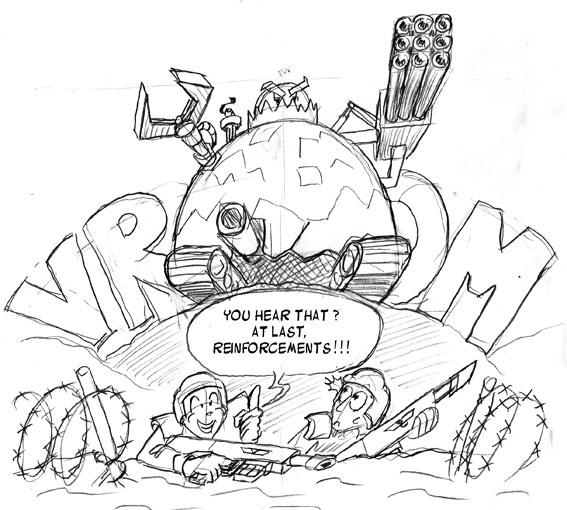 Humor, Imperial Guard, Stompa, Warhammer 40,000
