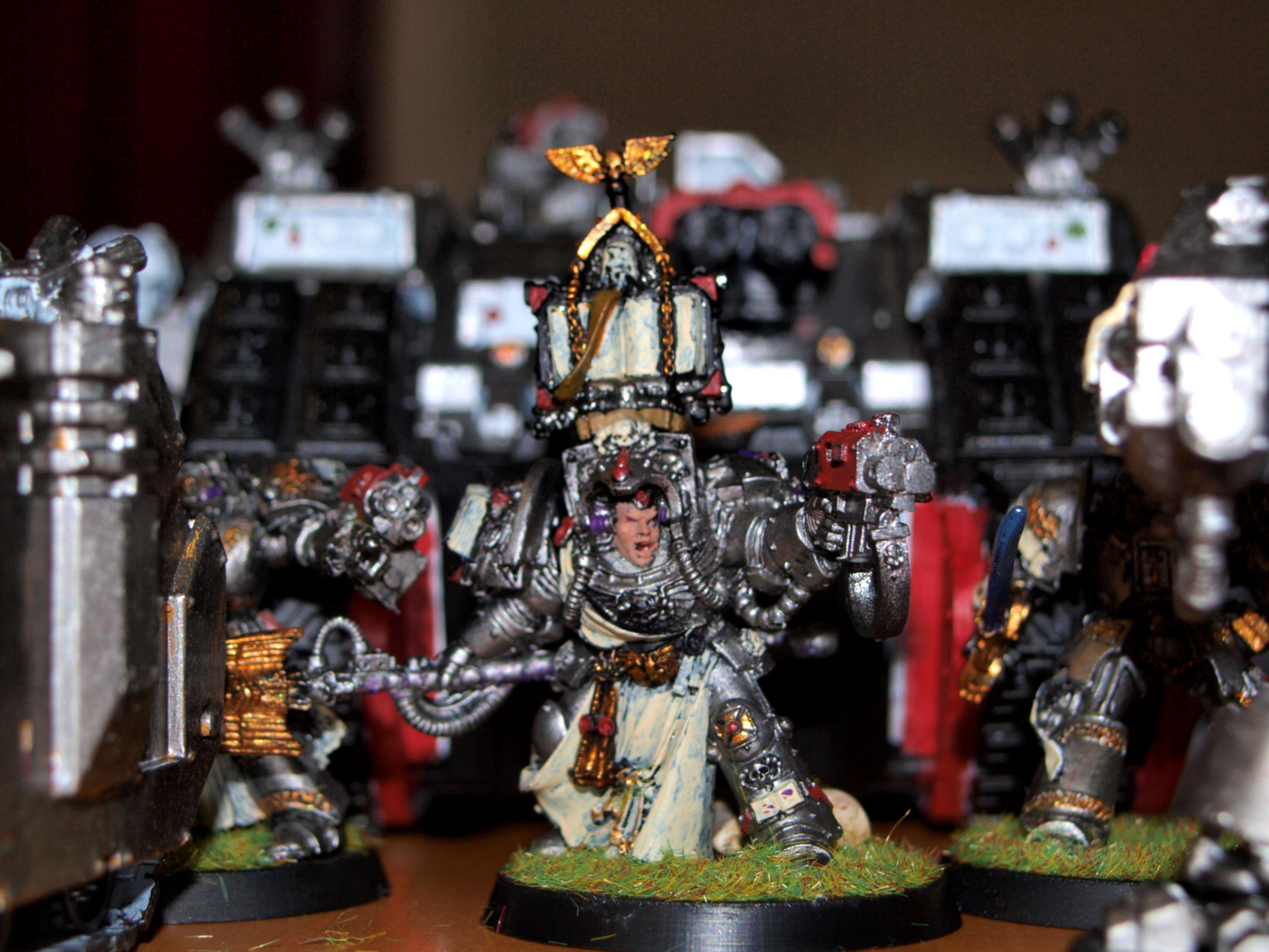Grey Knights Librarian Terminator Group