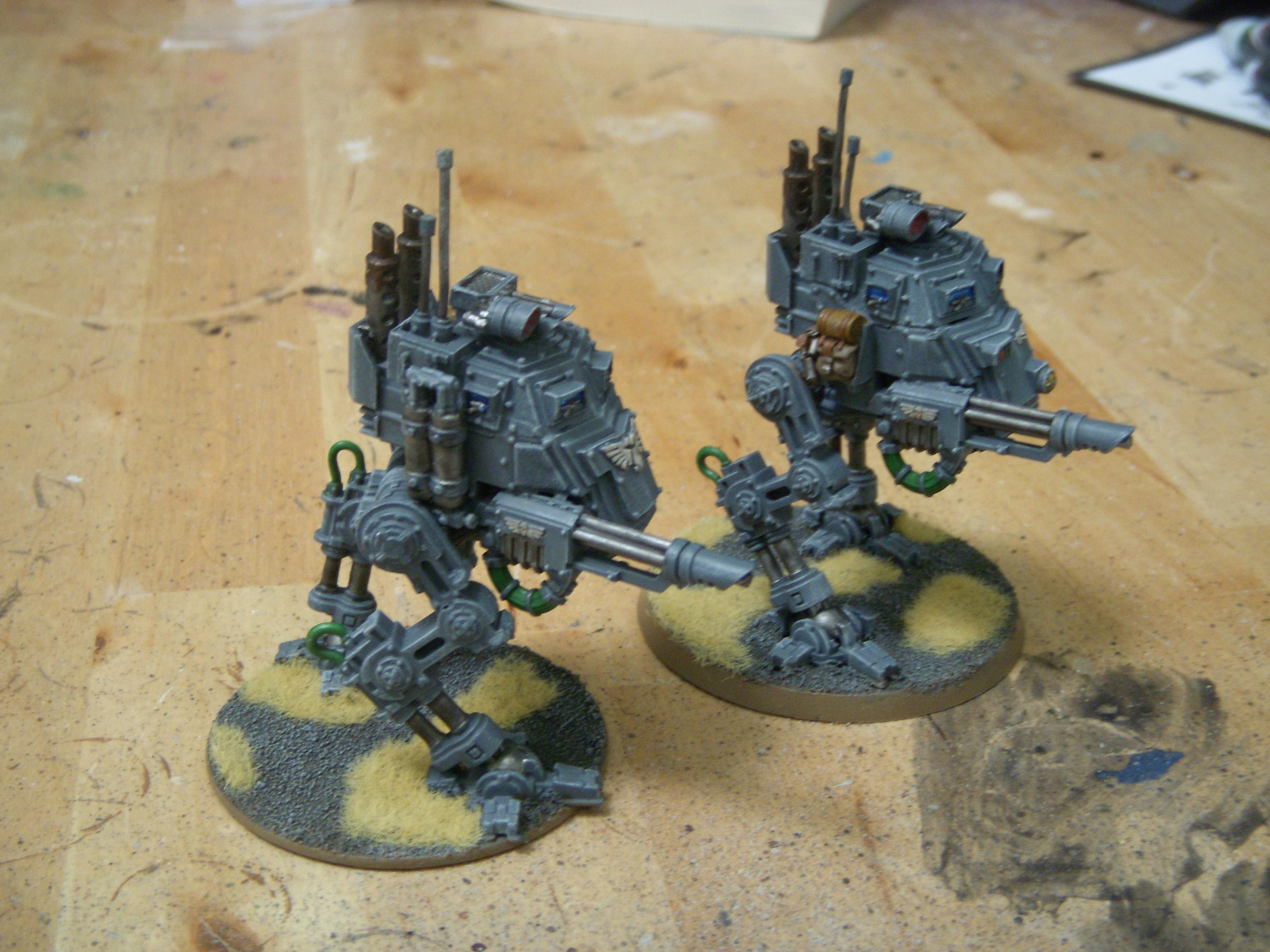 Bad Moon Orks, Imperial Guard Mordian Iron Guard Bad Moon Orks, Mordian Imperial Guard, Setinel