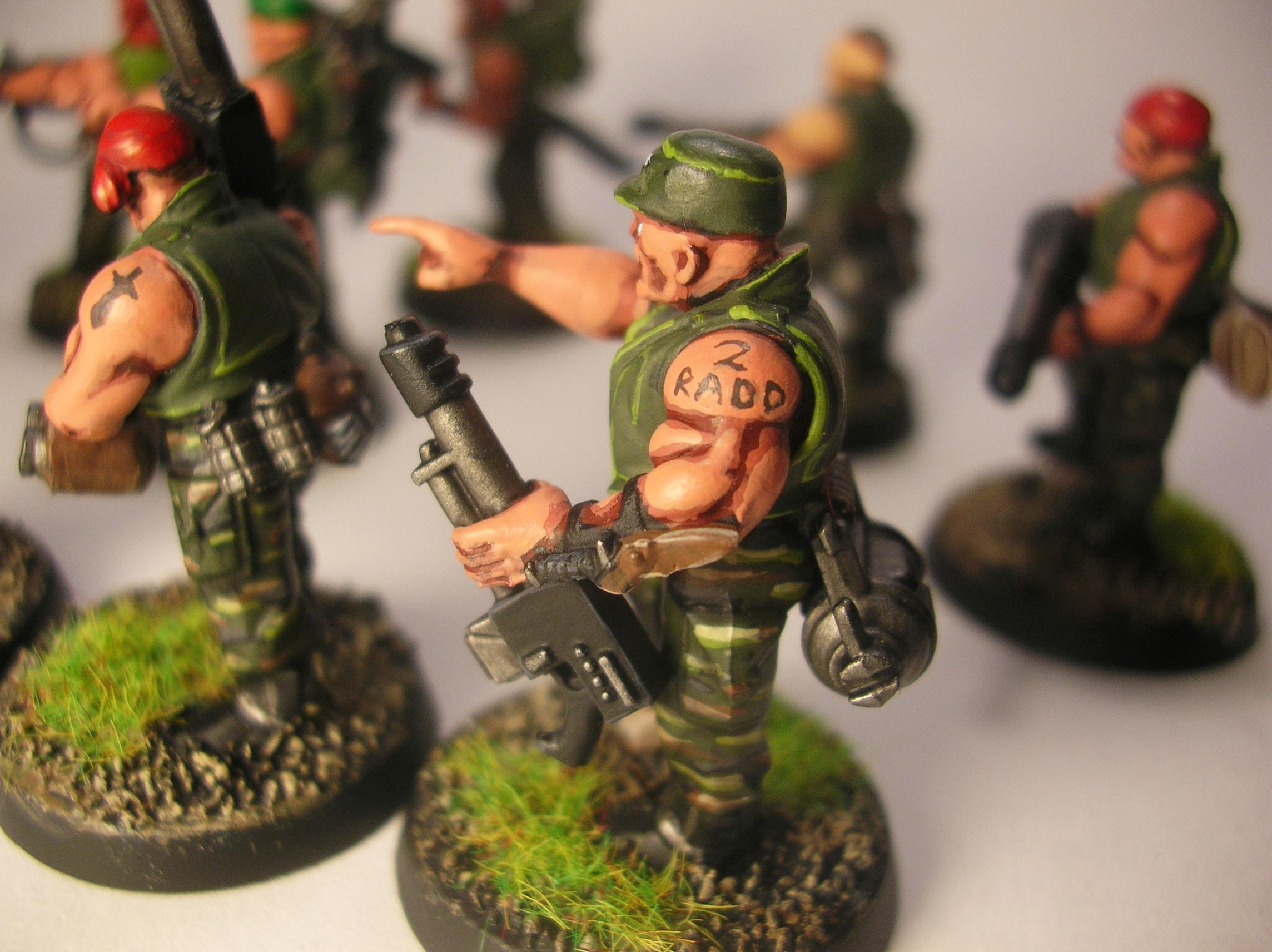 Catachan, Demo Charge, Imperial Guard, Veteran