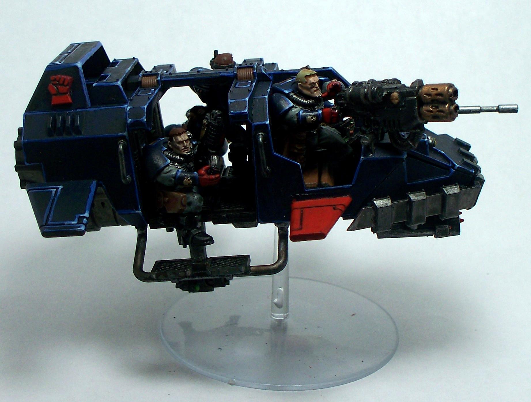 Crimson Fists, Land Speeder, Scouts, Space Marines, Storm, Warhammer 40,000