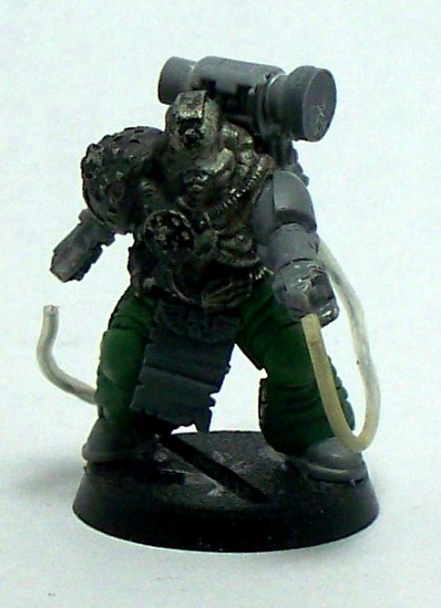 Conversion Beamer, Crimson Fists, Master Of The Forge, Space Marines, Warhammer 40,000