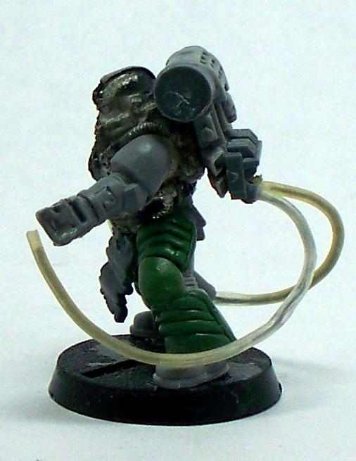 Conversion Beamer, Crimson Fists, Master Of The Forge, Space Marines, Warhammer 40,000