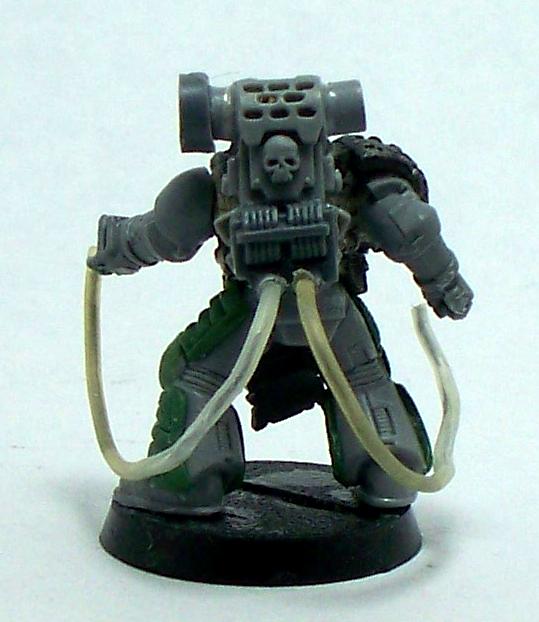 Conversion Beamer, Crimson Fists, Master Of The Forge, Space Marines, Warhammer 40,000