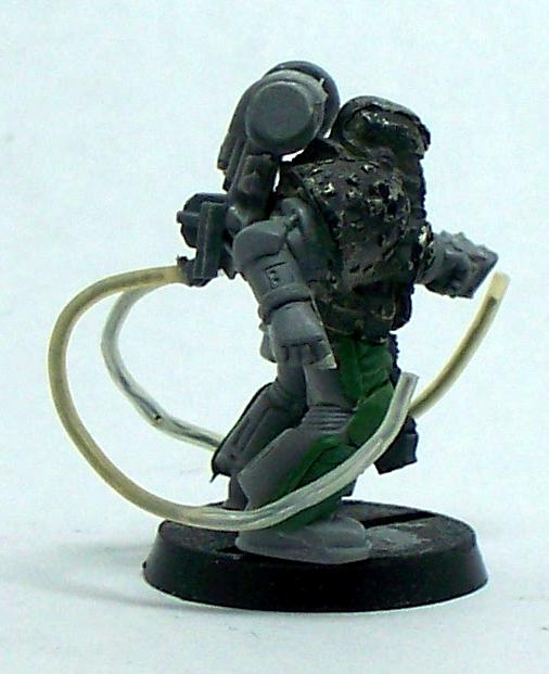 Conversion Beamer, Crimson Fists, Master Of The Forge, Space Marines, Warhammer 40,000