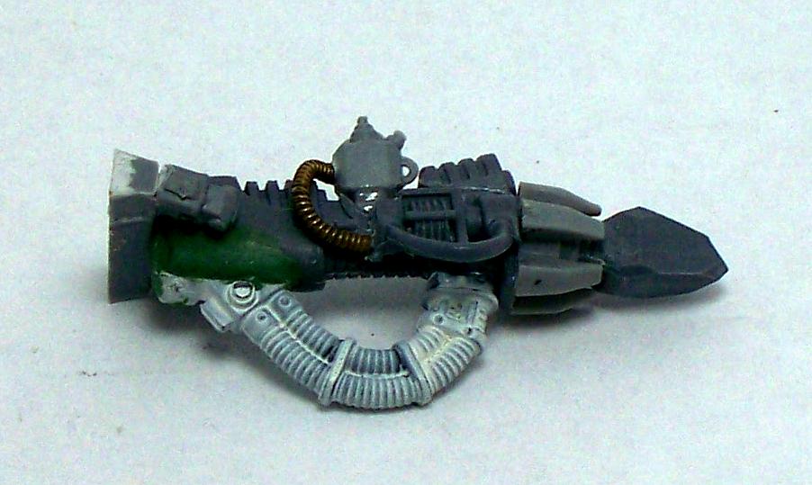 Conversion Beamer, Crimson Fists, Master Of The Forge, Space Marines, Warhammer 40,000