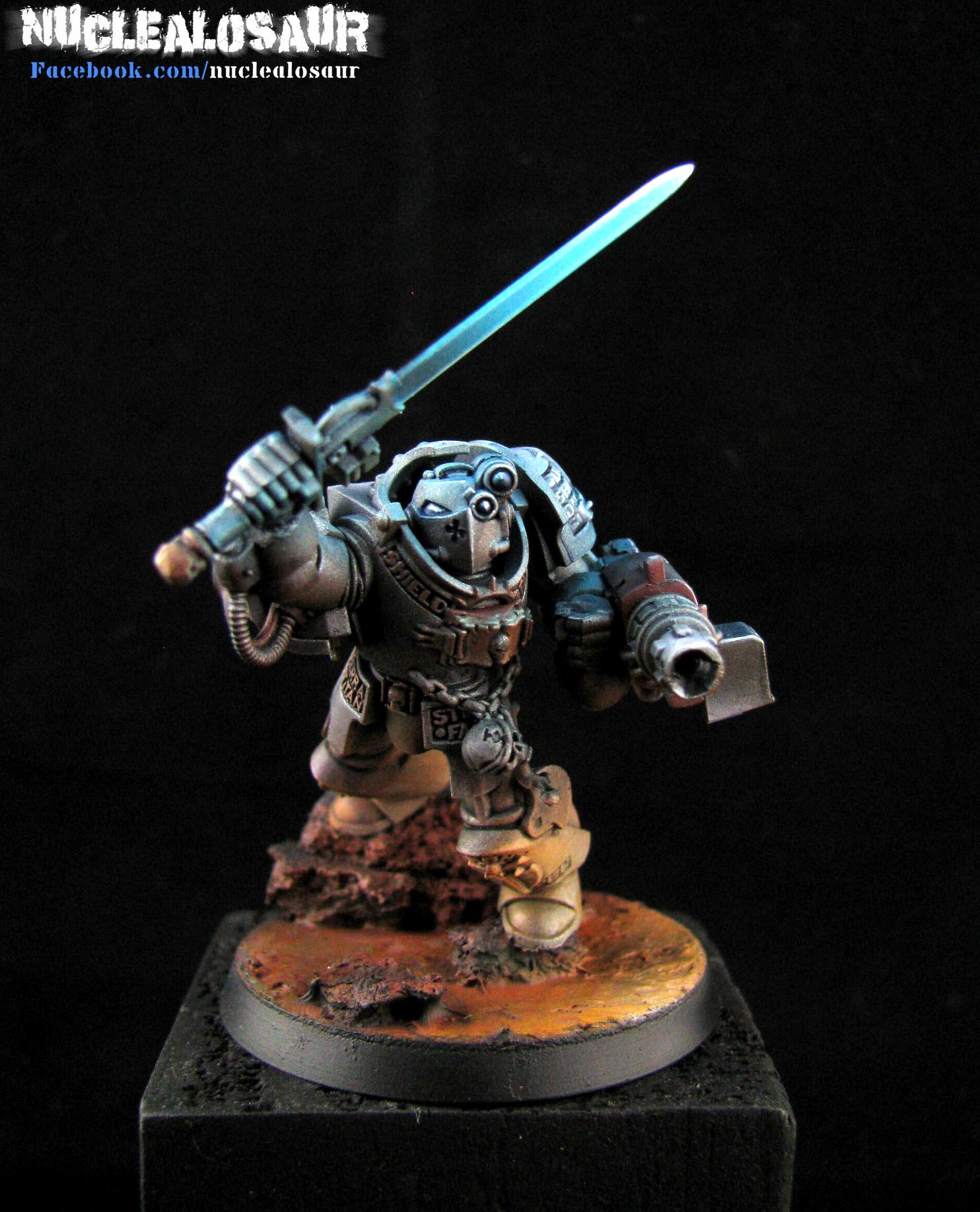 Awesome, Grey Knights, Terminator Armor, Zenithal Painting