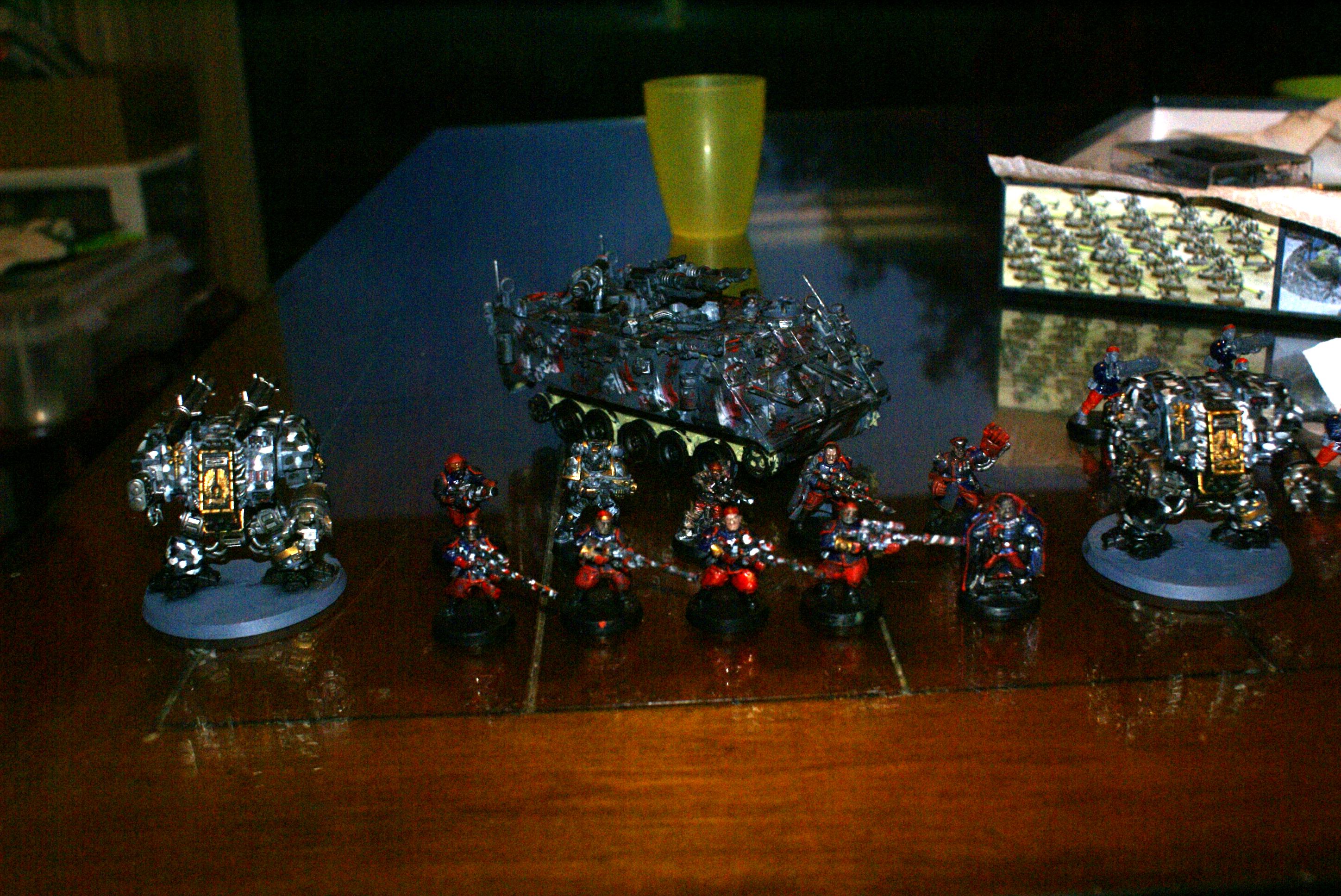 Apc, Command Squad, Commissar, Creed, Imperial Guard
