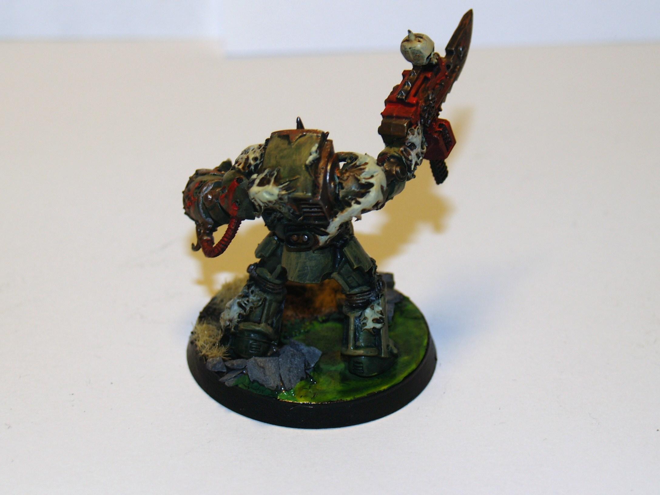 28mm, Chaos Space Marines, Conversion, Nurgle, Plague Marines ...