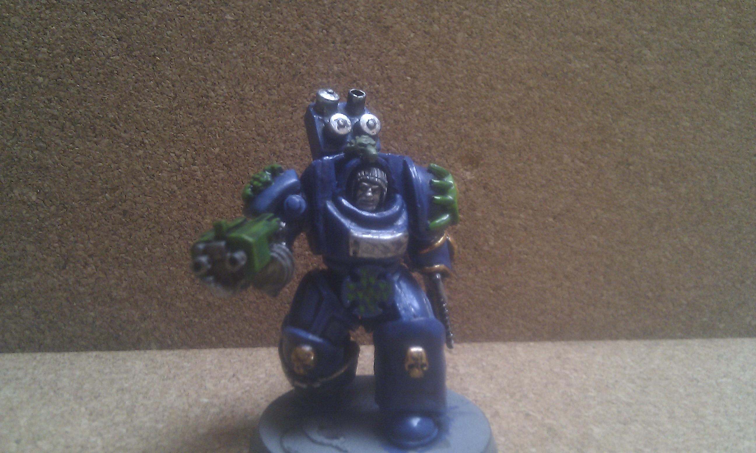 Alpha Legion, Scratch Build, Space Marines, Terminator Armor