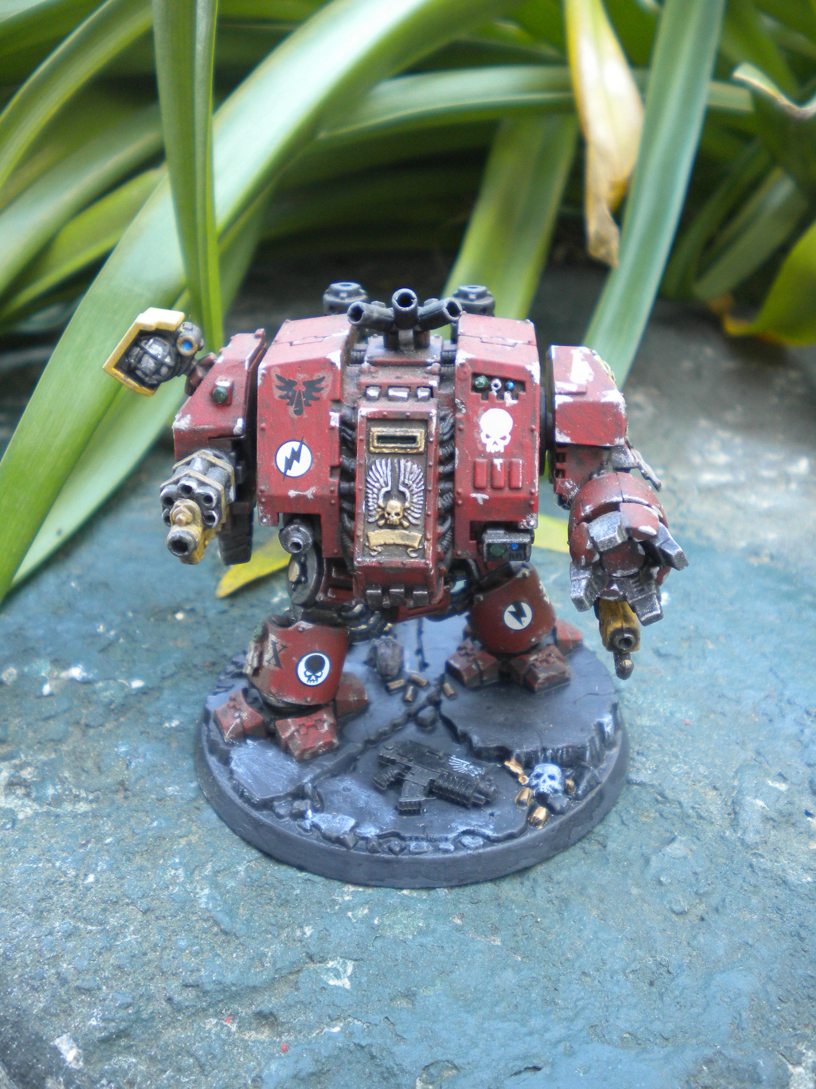 Blood Angels, Dreadnought, Red, Warhammer 40,000