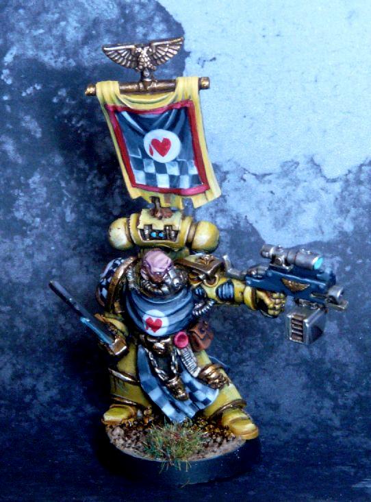 Adeptus Astartes, Badab War, Banner, Black Rage, Blood Angels, Freehand, Lamenters, Red Thirst, Space Marines