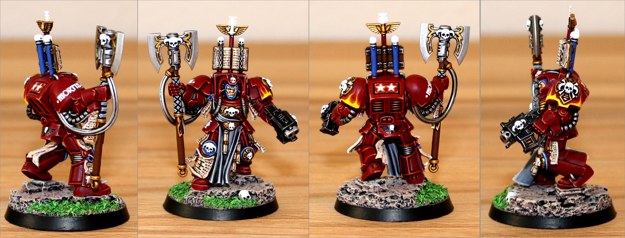 Inquisition, Librarian, Red Hunters, Space Hulk, Space Marines, Terminator Armor