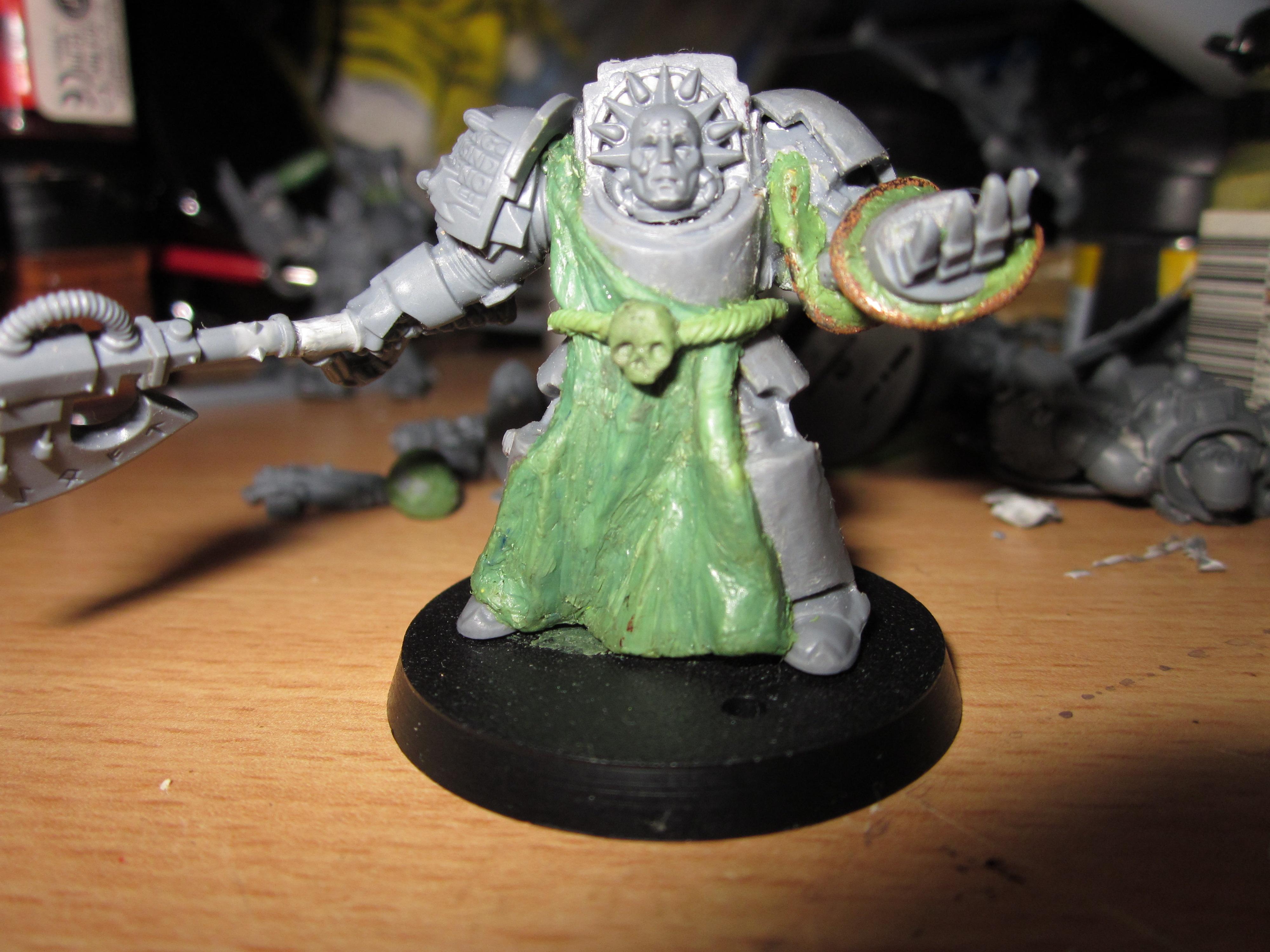 Librarian in Terminator Armour W.I.P