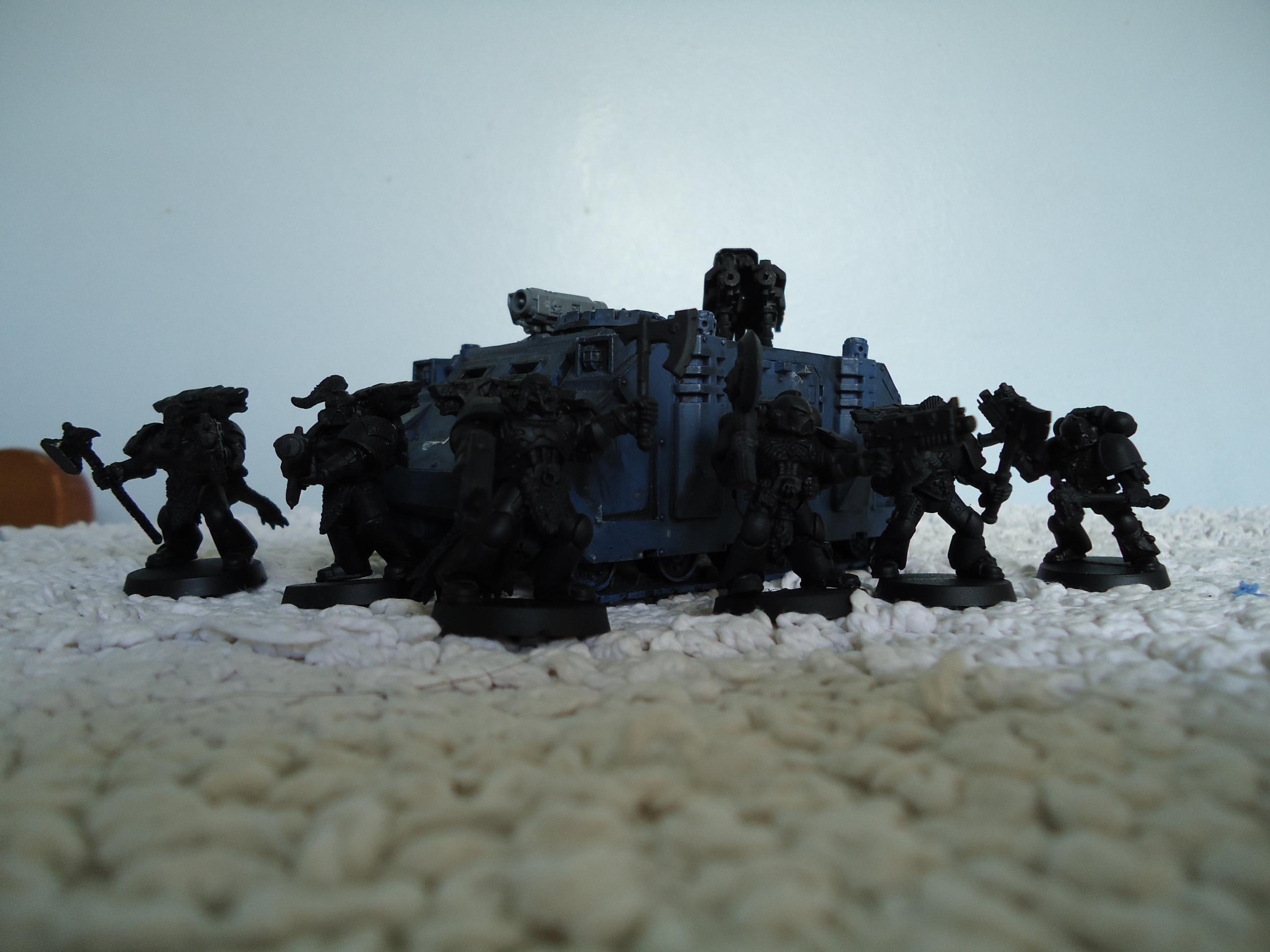 Grey Hunter pack 4 with Razorback