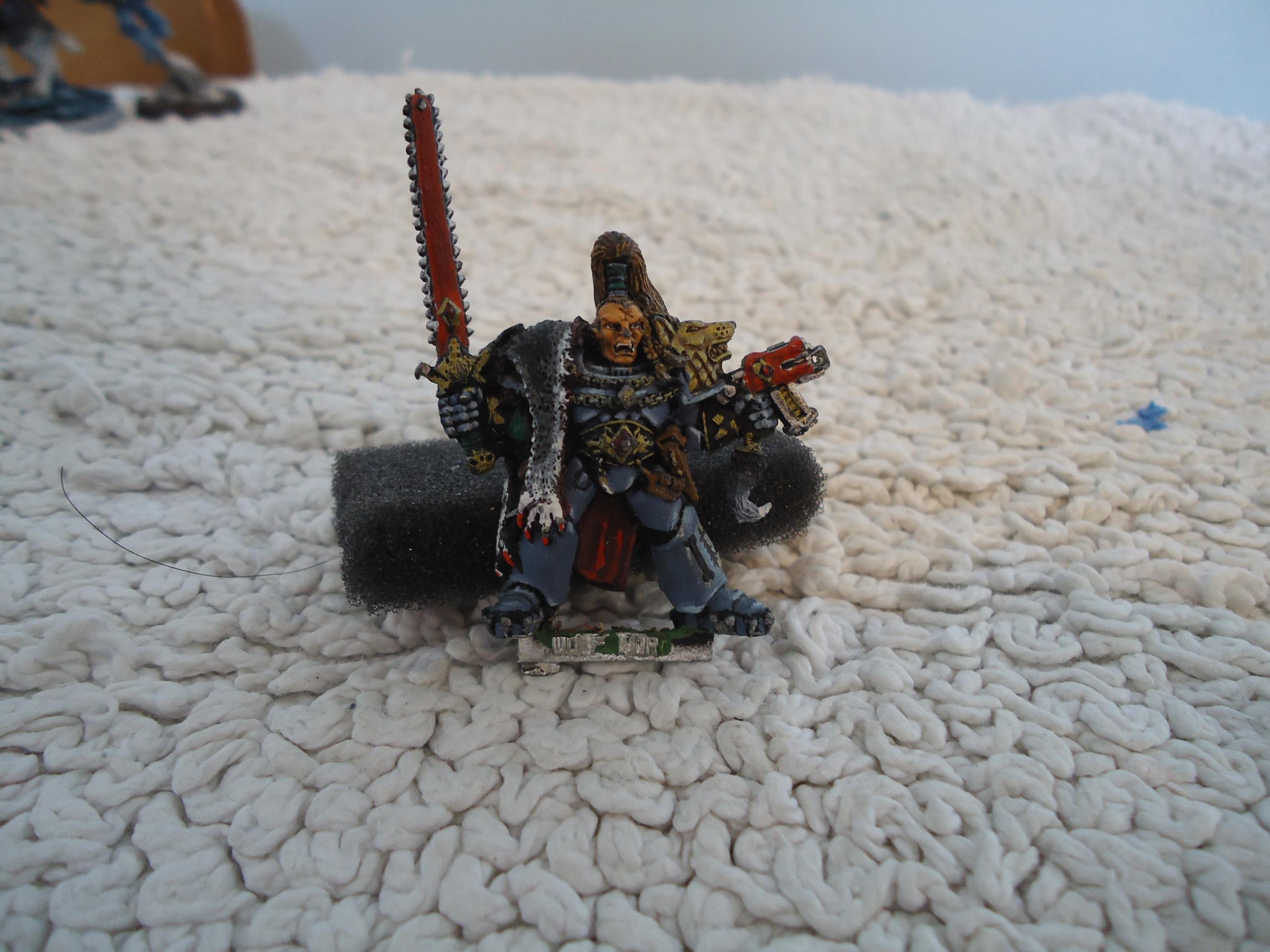 Wolf Lord Ragnar Blackmane (okay he wast Wolf Lord or even born then, but I'll have a 'count as' for fun