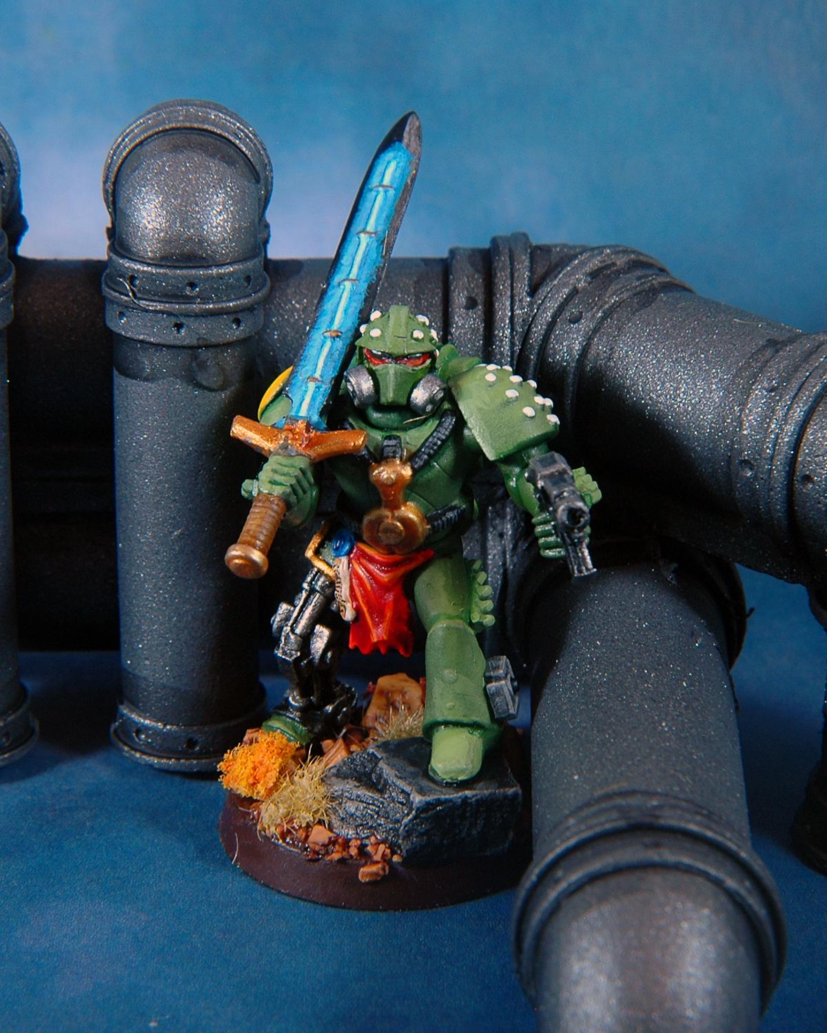 Mantis Warriors, Sergeant, Space Marines, Tactical, Warhammer 40,000