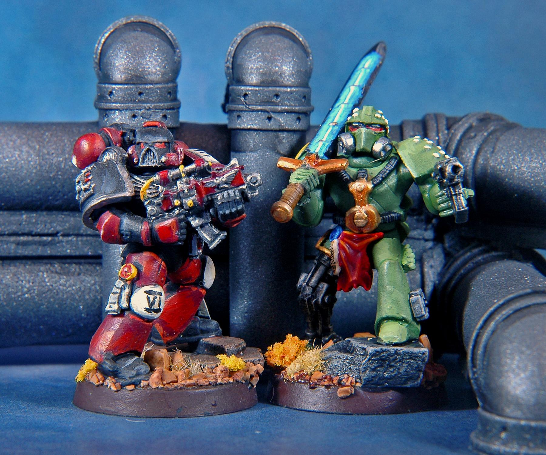 Mantis Warriors, Sergeant, Space Marines, Warhammer 40,000