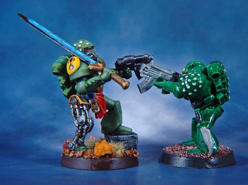 Mantis Warriors, Sergeant, Space Marines, Warhammer 40,000