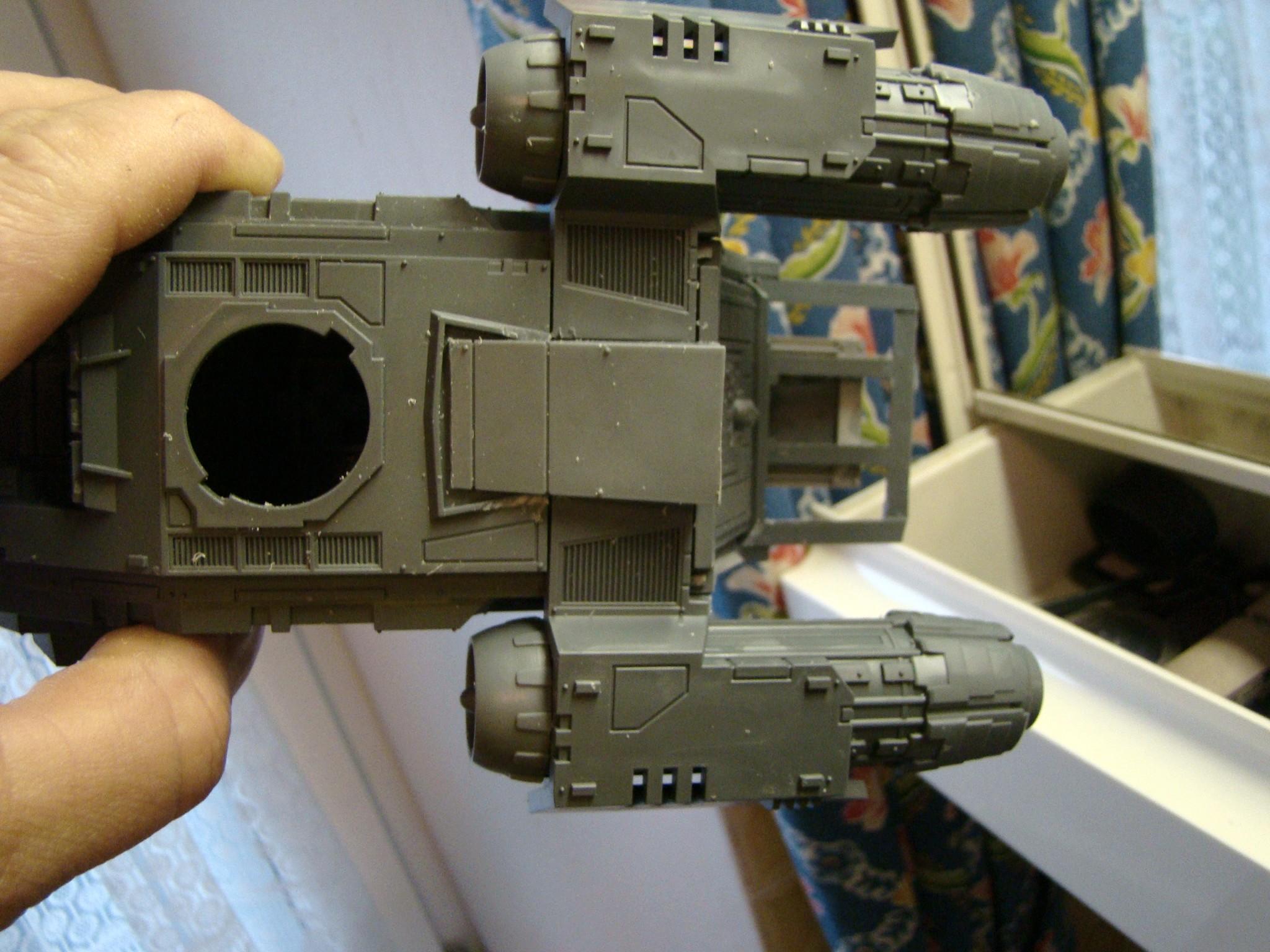 Blood Angels, Space Marines, Storm Raven, Warhammer 40,000, Work In Progress