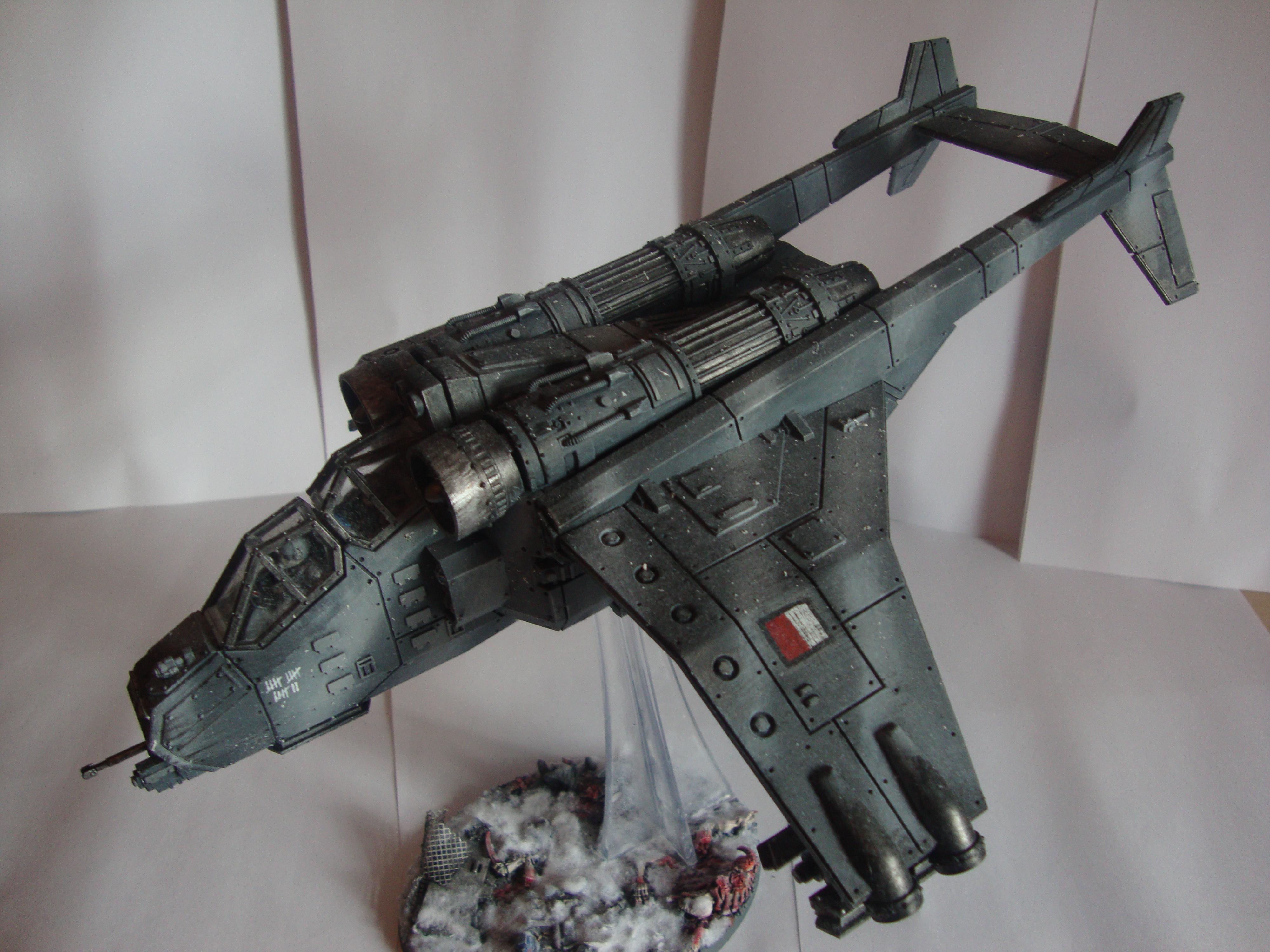 000 Imperial Guard Death Korps Of Krieg Valkyrie Gunship, Death Korps of Krieg, Imperial Guard, Valkyrie Gunship, Warhammer 40,000