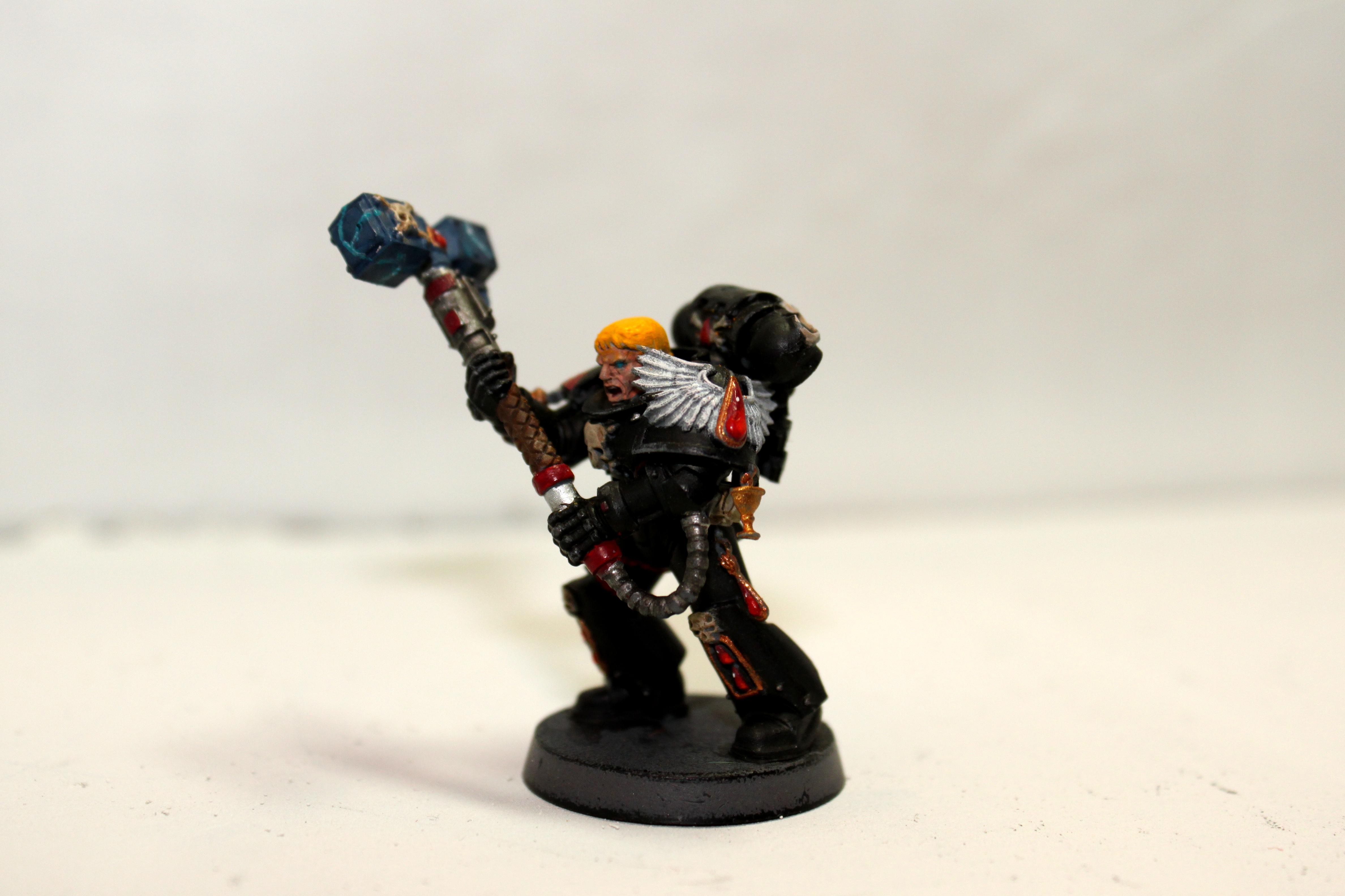 Black, Blood Angels, Death Company, Space Marines, Thunder Hammer