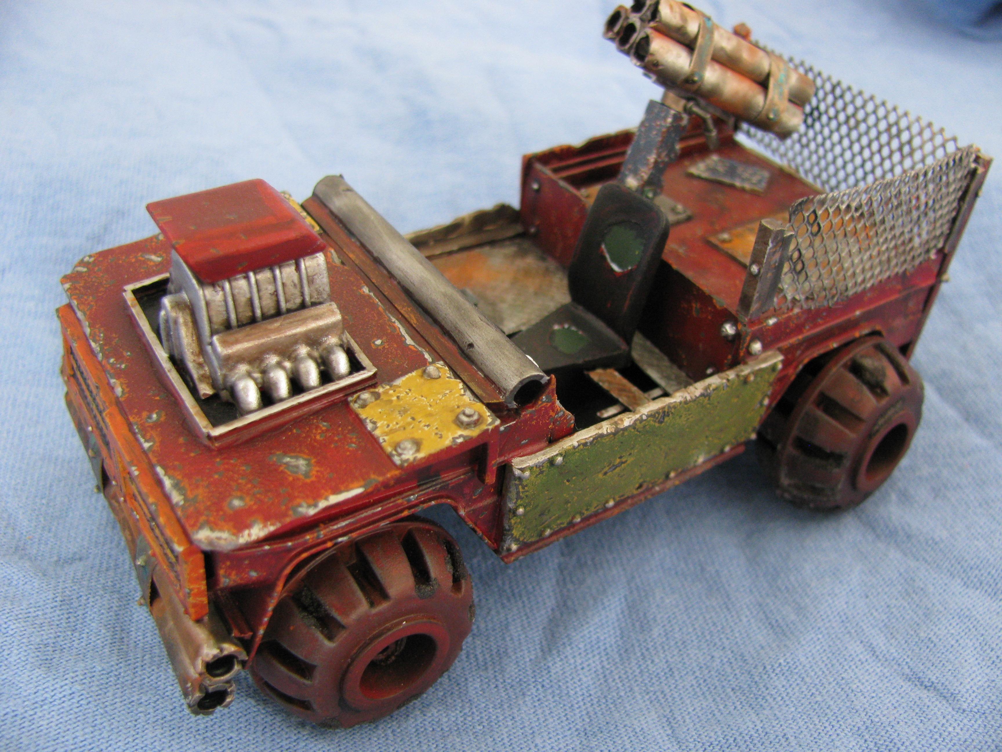Bionik, Buggy, Conversion, Cyborks, Orks, Warhammer 40,000