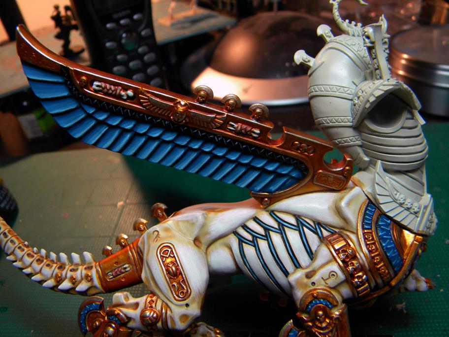 Khemri, Necro, Skeletons, Sphinx, Tomb Kings, Undead, War