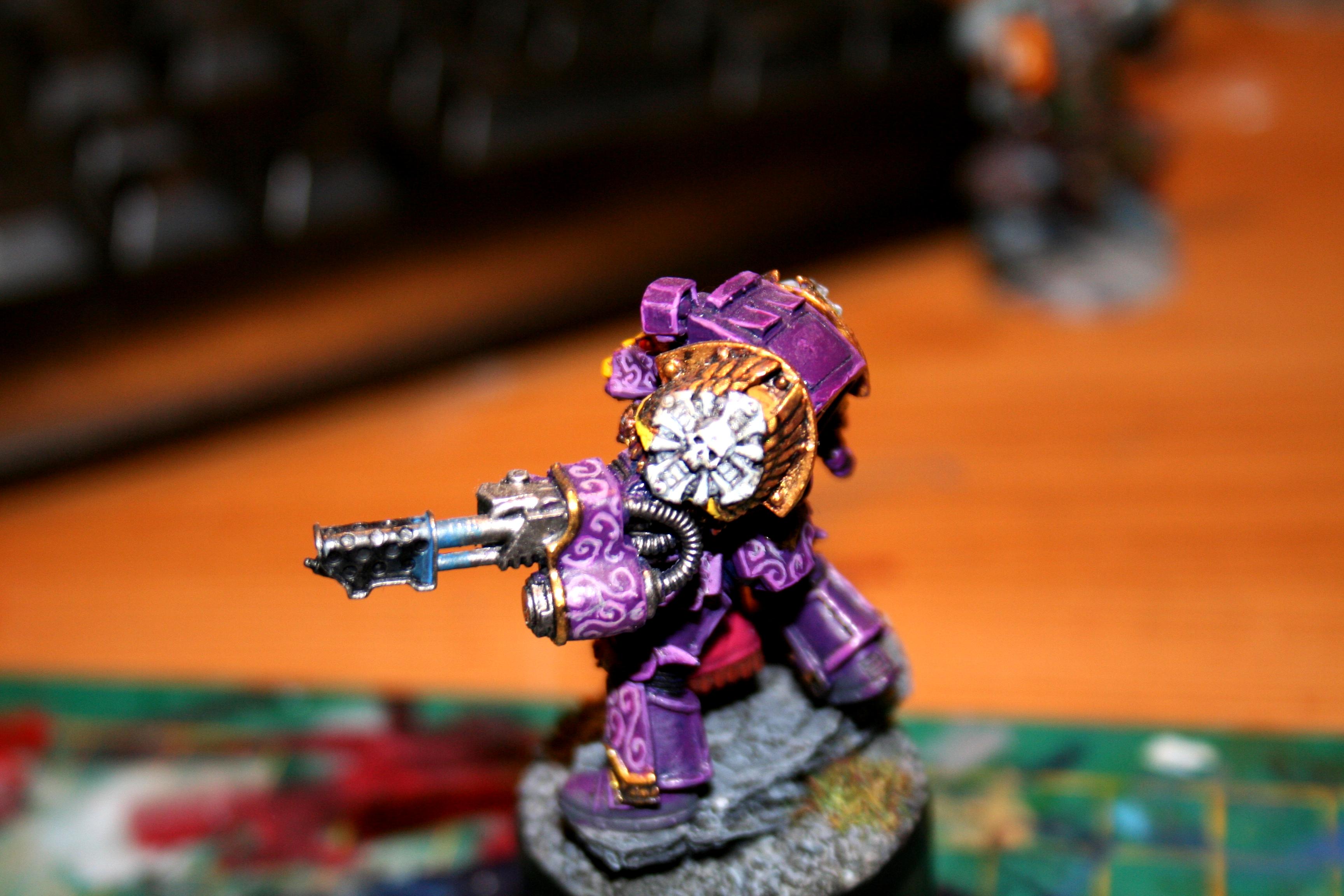 Purple, Space Marines, Terminator Armor