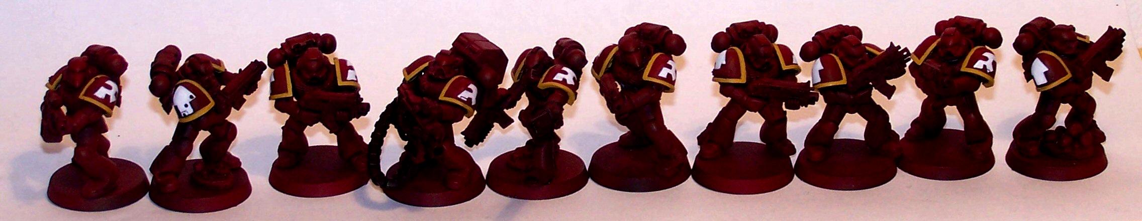 Emperor's Wings, Space Marines, Work In Progress