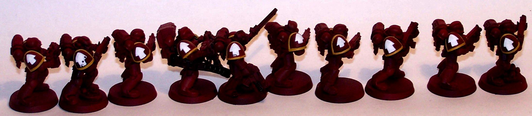 Emperor's Wings, Space Marines, Work In Progress