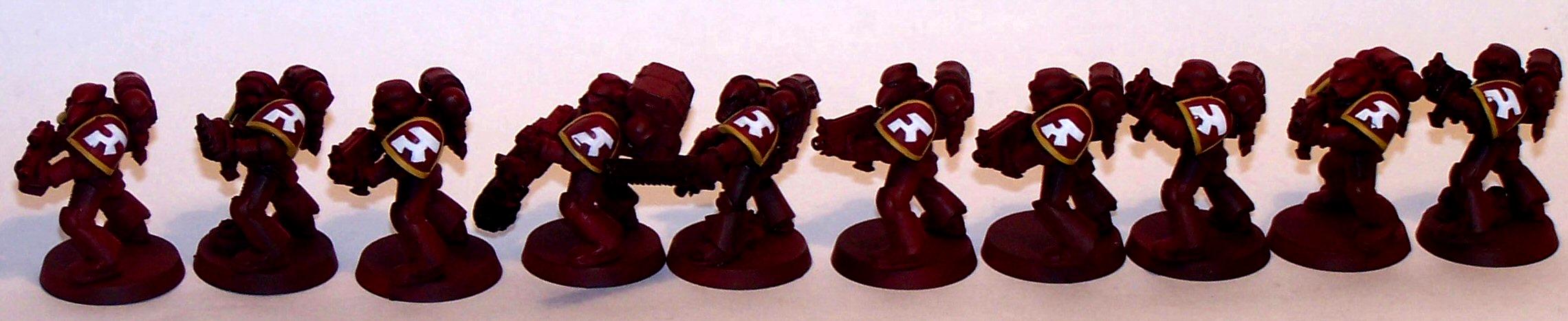 Emperor's Wings, Space Marines, Work In Progress