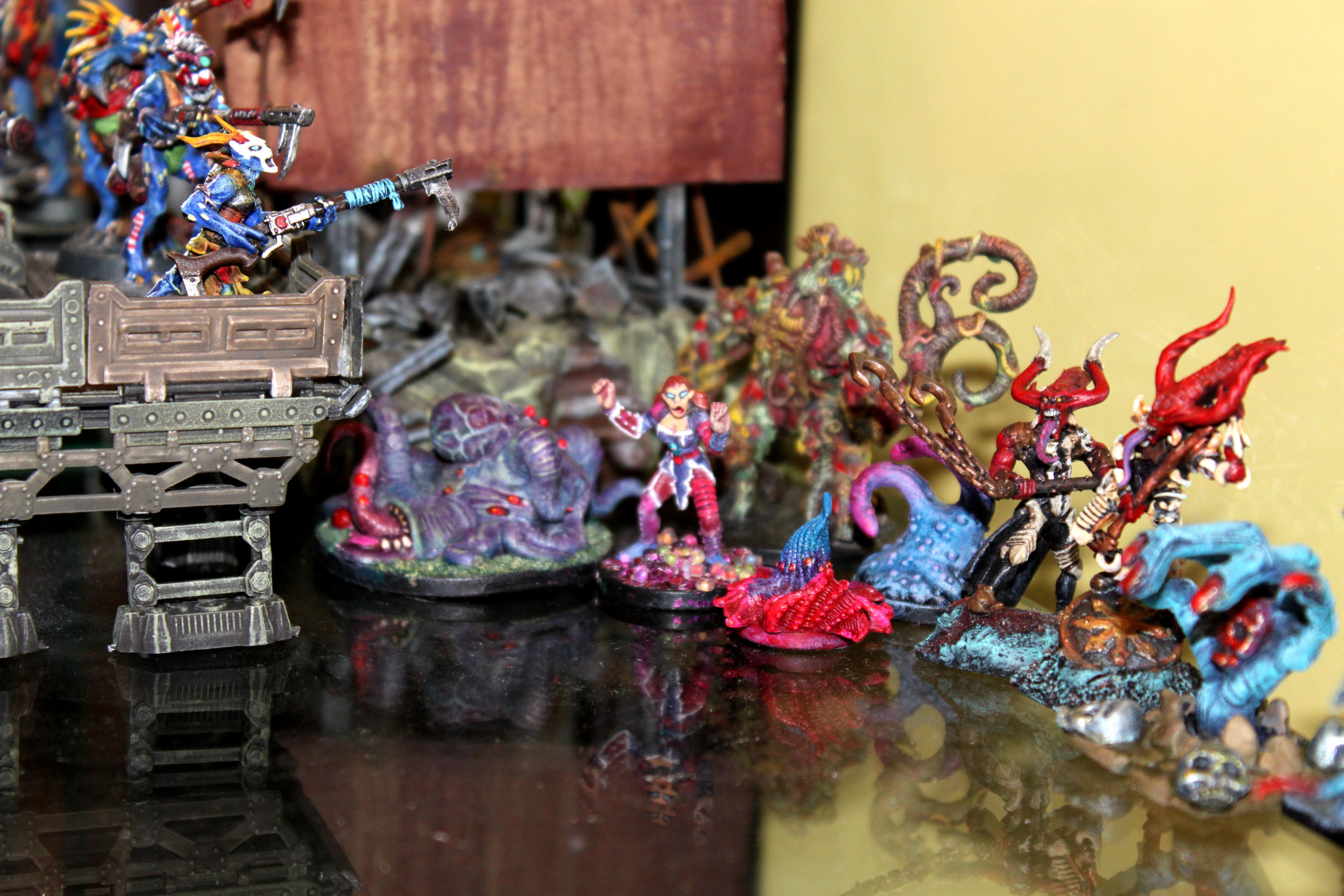 Chaos, Conversion, D&amp;d Miniatures, Gorkamorka, Horrors, Kroot, Orcs, Orks